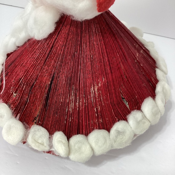 Vintage Magazine Santa Readers Digest Homemade Santa Figure Decoration - Picture 5 of 11